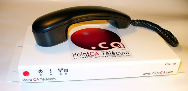 1ère génération du système téléphonique (PBX) de PointCA